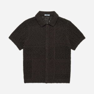 Short Sleeve Knit Shirt ~ Umber De Stijl