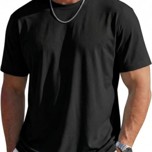 Mens T-Shirts Short Sleeve UPF 80+ Sun Protection Lightweight Moisture Wicking Casual Crew Neck Basic Tees